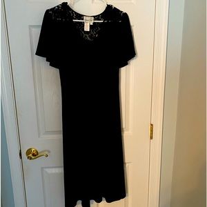 Black Coldwater Creek dress, Size 10